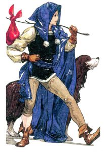 The Fool from The Mystic Tarot Deck (Image courtesy of http://mysticst4r.wordpress.com/)