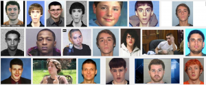 This is a screenshot of a Google image search for "school shooters." What do they have in common?